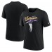 Minnesota Vikings Justin Jefferson Nike Heather Black Player Graphic T-Shirt