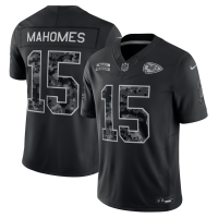 Джерси Patrick Mahomes Kansas City Chiefs Nike 2026 Salute to Service Stitched Limited - Black