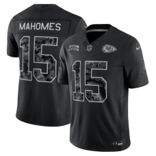 Джерси Patrick Mahomes Kansas City Chiefs Nike 2026 Salute to Service Stitched Limited - Black