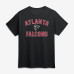 Футболка Atlanta Falcons Logo Athletic Black Cotton Victory Arch Футболка Atlanta Falcons Logo Athletic Black Cotton Victory Arch