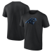 Футболка Carolina Panthers Logo Athletic Black Primary Logo Футболка Carolina Panthers Logo Athletic Black Primary Logo