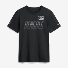 Футболка Cincinnati Bengals Nike Black Sideline Dri-FIT