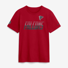 Футболка Atlanta Falcons Nike Red Sideline Dri-FIT Футболка Atlanta Falcons Nike Red Sideline Dri-FIT