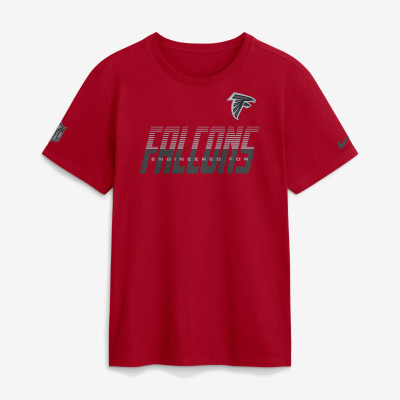 Футболка Atlanta Falcons Nike Red Sideline Dri-FIT
