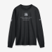 Футболка с длинным рукавом Cincinnati Bengals Nike Black Sideline Bold Arch Star Dri-FIT