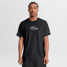 Футболка Baltimore Ravens Nike Black Sideline Lead The Charge Legend Dri-FIT Футболка Baltimore Ravens Nike Black Sideline Lead The Charge Legend Dri-FIT