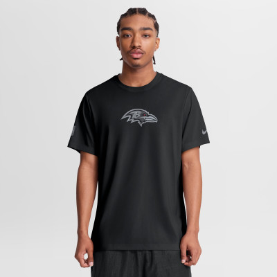 Футболка Baltimore Ravens Nike Black Sideline Lead The Charge Legend Dri-FIT