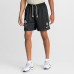 Шорты Pittsburgh Steelers Nike Black/Platinum Sideline Standard Issue Dri-FIT Reversible Шорты Pittsburgh Steelers Nike Black/Platinum Sideline Standard Issue Dri-FIT Reversible