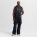 Толстовка Pittsburgh Steelers Nike Black Sideline Standard Issue Dri-FIT Sleeveless