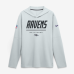 Baltimore Ravens Nike Platinum Sideline Game On Lightweight Long Sleeve Hooded Dri-FIT Top Baltimore Ravens Nike Platinum Sideline Game On Lightweight Long Sleeve Hooded Dri-FIT Top