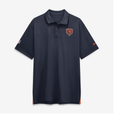 Поло Chicago Bears Nike Navy Sideline Powerful Blocking Dri-FIT Tour Поло Chicago Bears Nike Navy Sideline Powerful Blocking Dri-FIT Tour
