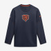 Свитшот Chicago Bears Nike Navy Sideline Coaches Team Present Midweight Therma-FIT Свитшот Chicago Bears Nike Navy Sideline Coaches Team Present Midweight Therma-FIT