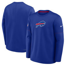 Свитшот Buffalo Bills Nike Royal Sideline Coaches Team Present Midweight Therma-FIT Свитшот Buffalo Bills Nike Royal Sideline Coaches Team Present Midweight Therma-FIT
