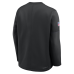 Свитшот Baltimore Ravens Nike Black Sideline Coaches Team Present Midweight Therma-FIT