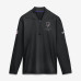 Baltimore Ravens Nike Black Sideline Logo Glory Midweight Dri-FIT Half-Zip Pullover Baltimore Ravens Nike Black Sideline Logo Glory Midweight Dri-FIT Half-Zip Pullover