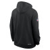 Толстовка Pittsburgh Steelers Nike Black Sideline Standard Issue Top Prospect Dri-FIT