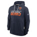 Толстовка Chicago Bears Nike Navy Sideline Standard Issue Top Prospect Dri-FIT