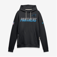 Толстовка Carolina Panthers Nike Black Sideline Standard Issue Top Prospect Dri-FIT