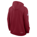 Толстовка Arizona Cardinals Nike Cardinal Sideline Standard Issue Top Prospect Dri-FIT