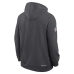Толстовка Buffalo Bills Nike Charcoal Sideline Standard Issue Top Prospect Dri-FIT