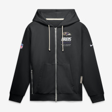 Толстовка Baltimore Ravens Nike Black Sideline Standard Issue Quarterback Scramble Dri-FIT Full-Zip