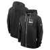 Толстовка Baltimore Ravens Nike Black Sideline Standard Issue Quarterback Scramble Dri-FIT Full-Zip