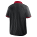 Поло Atlanta Falcons Fanatics Black/Red Homerun Raglan V-Neck