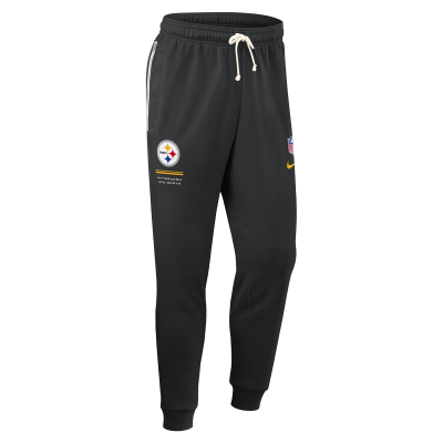 Штаны Pittsburgh Steelers Nike Black Sideline Standard Issue Touchback Kick Dri-FIT Taper