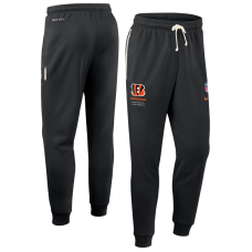 Штаны Cincinnati Bengals Nike Black Sideline Standard Issue Touchback Kick Dri-FIT Taper
