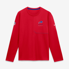 Buffalo Bills Nike Red Sideline Coaches UV Dri-FIT Long Sleeve Shirt Buffalo Bills Nike Red Sideline Coaches UV Dri-FIT Long Sleeve Shirt