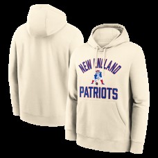 New England Patriots Nike Natural Club Hoodie New England Patriots Nike Natural Club Hoodie