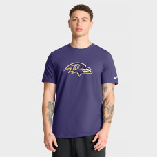 Футболка Baltimore Ravens Nike Purple Essential Logo Футболка Baltimore Ravens Nike Purple Essential Logo