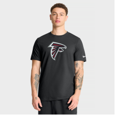 Футболка Atlanta Falcons Nike Black Essential Logo Футболка Atlanta Falcons Nike Black Essential Logo