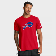 Футболка Buffalo Bills Nike Red Essential Logo Футболка Buffalo Bills Nike Red Essential Logo