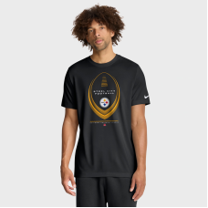 Футболка Pittsburgh Steelers Nike Black Legend Icon Dri-FIT Футболка Pittsburgh Steelers Nike Black Legend Icon Dri-FIT