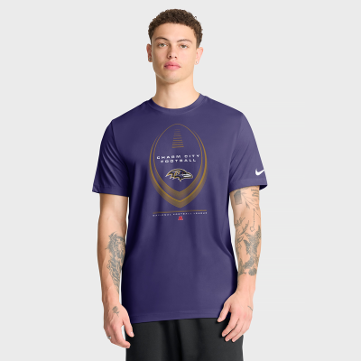 Футболка Baltimore Ravens Nike Purple Legend Icon Dri-FIT