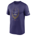 Футболка Baltimore Ravens Nike Purple Legend Icon Dri-FIT