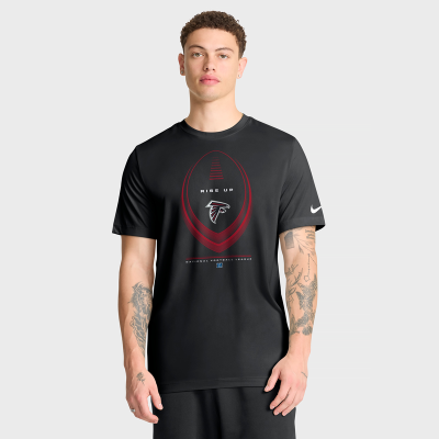 Футболка Atlanta Falcons Nike Black Legend Icon Dri-FIT