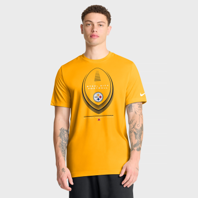 Футболка Pittsburgh Steelers Nike Gold Legend Icon Dri-FIT
