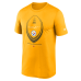 Футболка Pittsburgh Steelers Nike Gold Legend Icon Dri-FIT