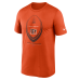 Футболка Cincinnati Bengals Nike Orange Legend Icon Dri-FIT