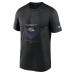 Футболка Baltimore Ravens Nike Black Legend Icon Dri-FIT