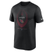 Футболка Arizona Cardinals Nike Black Legend Icon Dri-FIT