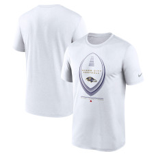 Футболка Baltimore Ravens Nike White Legend Icon Dri-FIT Футболка Baltimore Ravens Nike White Legend Icon Dri-FIT