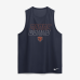 Chicago Bears Nike Navy Kickoff Miler Dri-FIT Tank​ Top