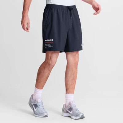 Шорты Chicago Bears Nike Navy Form Dri-FIT