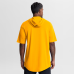 Футболка Pittsburgh Steelers Nike Gold Tri-Blend Hooded
