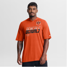 Футболка Cincinnati Bengals Nike Orange Tri-Blend Hooded Футболка Cincinnati Bengals Nike Orange Tri-Blend Hooded
