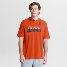Футболка Chicago Bears Nike Orange Tri-Blend Hooded Футболка Chicago Bears Nike Orange Tri-Blend Hooded
