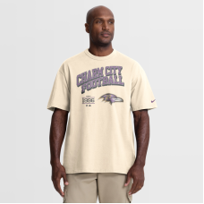 Футболка Baltimore Ravens Nike Natural Vintage Mod Blown Away Max90 Футболка Baltimore Ravens Nike Natural Vintage Mod Blown Away Max90